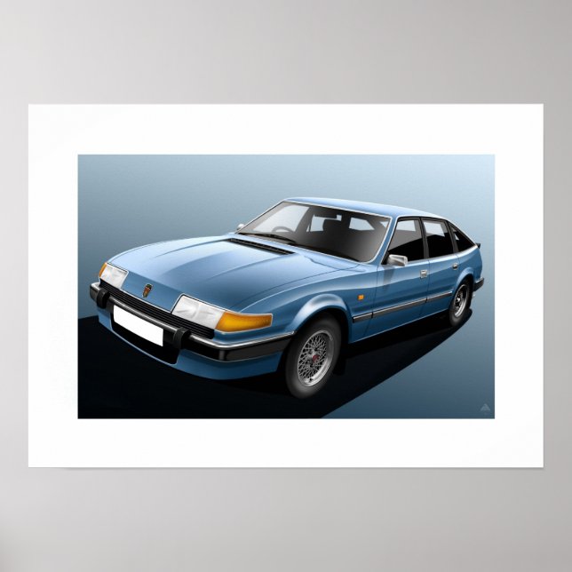 Rover SD1 Vitesse Poster (Front)
