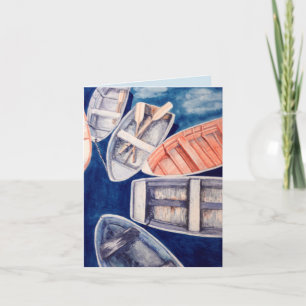 Row Boats Card