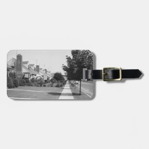 Row of Houses Luggage Tag