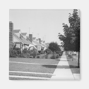 Row of Houses Magnet