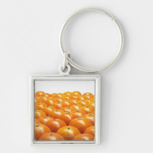 Row of oranges key ring