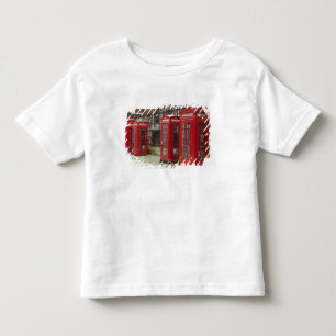 Row of phone boxes at the back of the Royal Toddler T-Shirt
