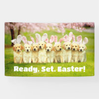 Row of Puppy Bunnies