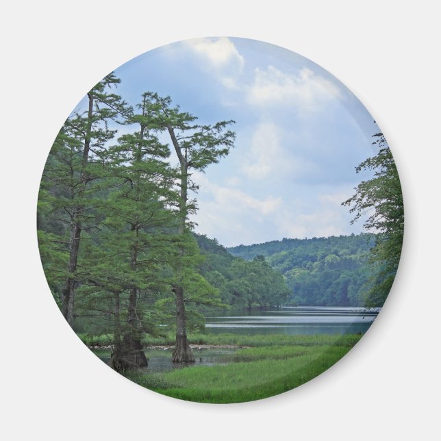 Row of Trees magnet (Front)
