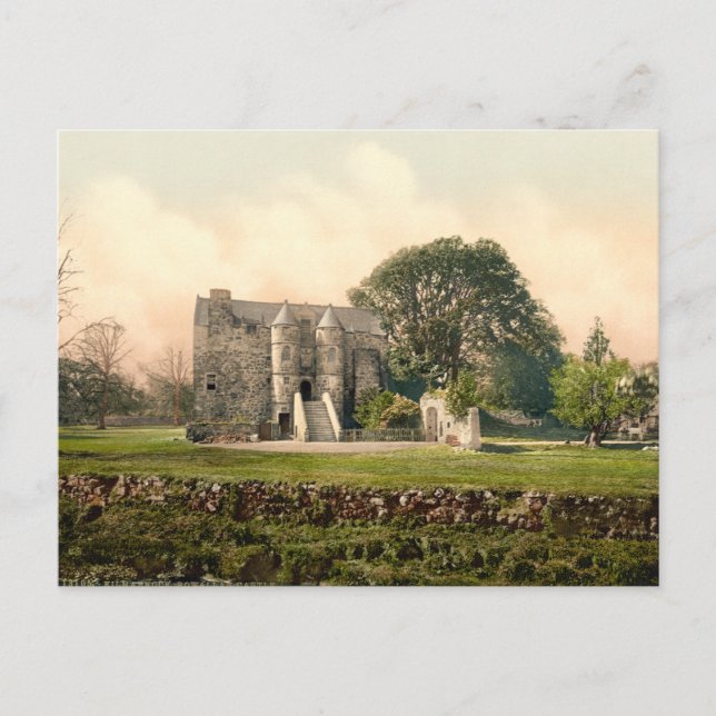 Rowallan Castle, Kilmarnock, Ayrshire, Scotland Postcard (Front)
