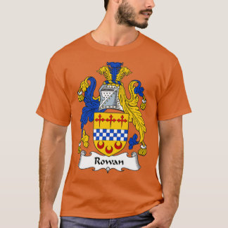 Rowan Coat of Arms Family Crest  T-Shirt