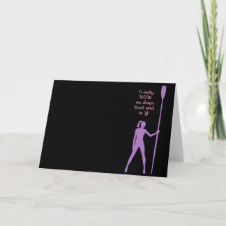 RowChick Days Card