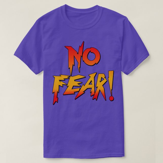 Rowdy Roddy No Fear T-Shirt (Design Front)