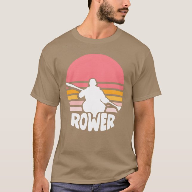 Rower Crew Rowing Row Sports friends T-Shirt (Front)