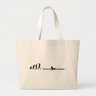 Rower Large Tote Bag