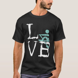Rower Love Rowing Teams Coxswains Paddlers Crew Sc T-Shirt