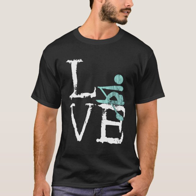Rower Love Rowing Teams Coxswains Paddlers Crew Sc T-Shirt (Front)