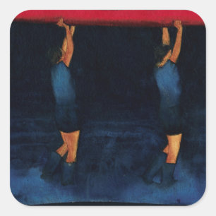 Rowers 2010 square sticker