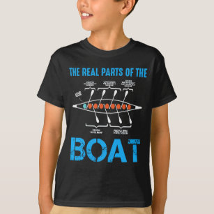 Rowing boat Gift for rower canoe kayak Water sport T-Shirt