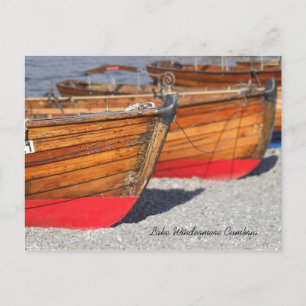 Rowing Boats at Windermere Postcard