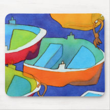 Rowing Boats Mousemat