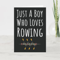 Rowing Cards For Boys Children For Kids
