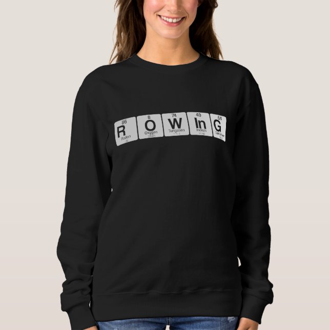 Rowing Essential Element Rower Kayaker Lake Water  Sweatshirt (Front)