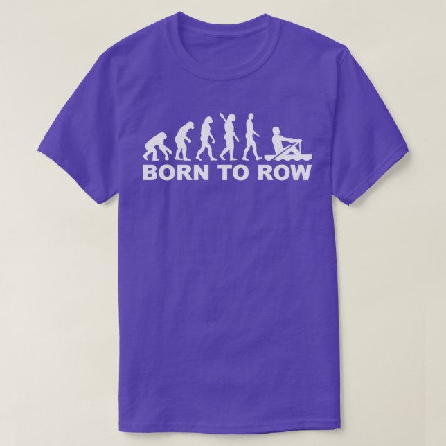 Rowing evolution 1 T-Shirt (Design Front)