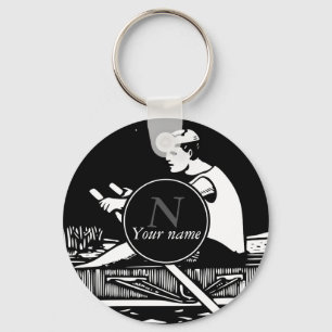 Rowing Key Ring