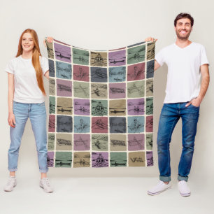 Rowing Lover Blanket Gift Cosy Throw for Rowers