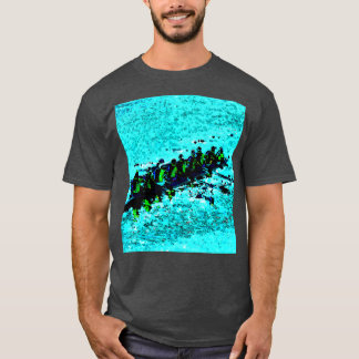 Rowing over blue waters T-Shirt
