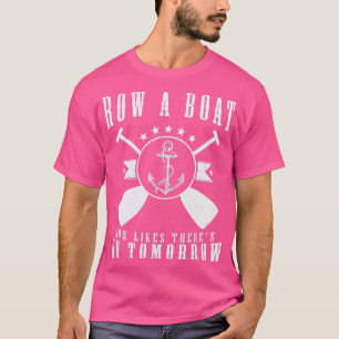 Rowing rowboat canoeists T-Shirt