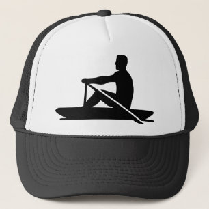 Rowing rower trucker hat