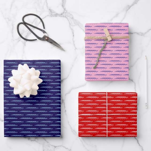 Rowing Rowers DIY Colours 8 Crew Team Multi Colour Wrapping Paper Sheet (Front)
