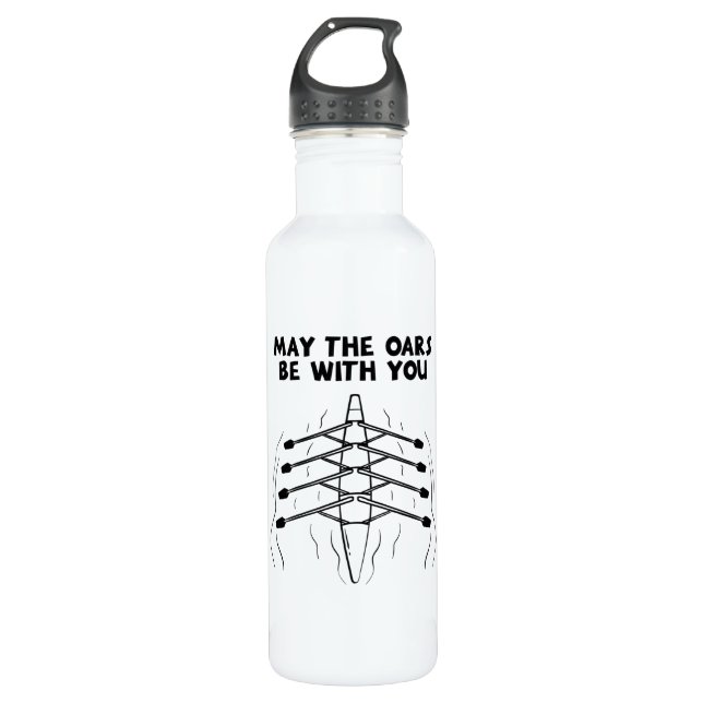 Rowing Rowing Boat 710 Ml Water Bottle (Front)