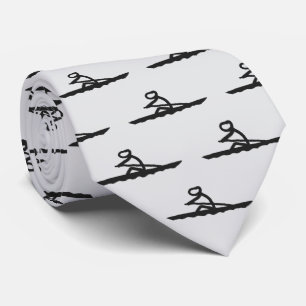 Rowing Stickman Tie