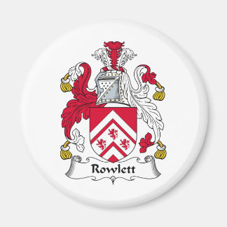 Rowlett Family Crest Magnet