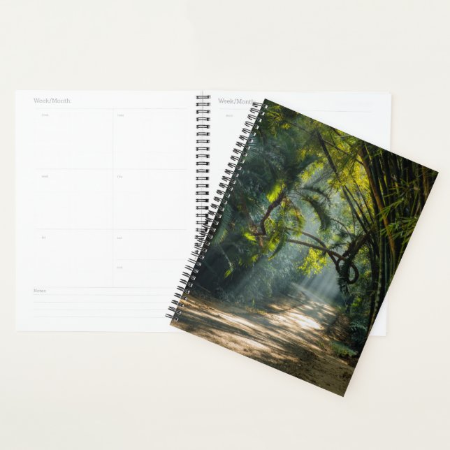 Rows of Bamboo Planner (Display)