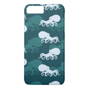 Rows Of Octopus Pattern Case-Mate iPhone Case