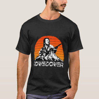 Rowsdower Distressed Mountain Sunset  T-Shirt