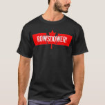 Rowsdower! -Redux- T-Shirt<br><div class="desc">Also sold here!  http://www.redbubble.com/people/oxmann/works/7202238-rowsdower</div>