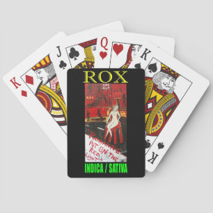 ROX INDICA SATIVA PLAYING CARDS