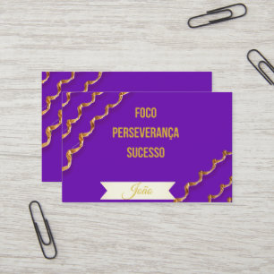 Roxa Ribbon Visit Card jiu-Jitsu