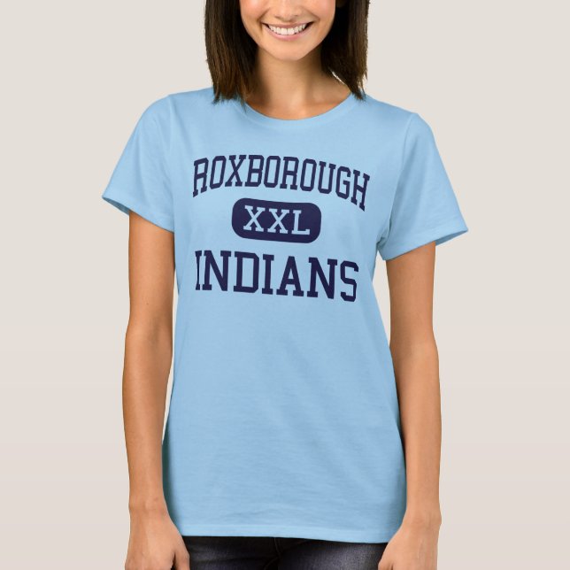 Roxborough - Indians - High - Philadelphia T-Shirt (Front)