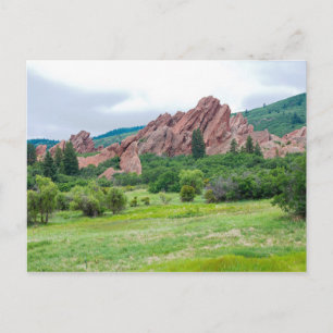 Roxborough Meadows Mountains and Spires Postcard