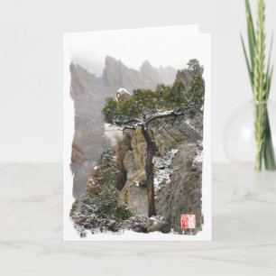 Roxborough State Park - Winter Scenic Card