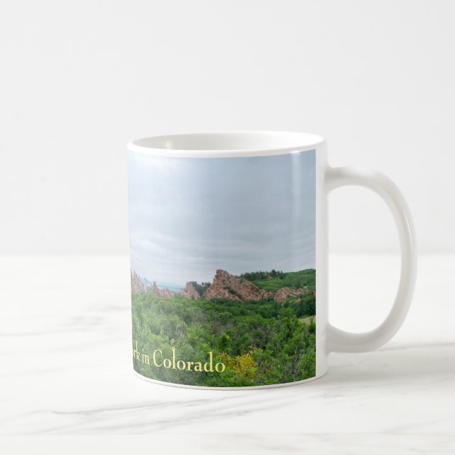 Roxborough Valley Woodland and Rock Forms Coffee Mug (Right)