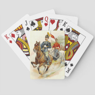 Roxbury Horse Guards 1895 Playing Cards