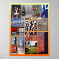 Roxbury, MA photo collage