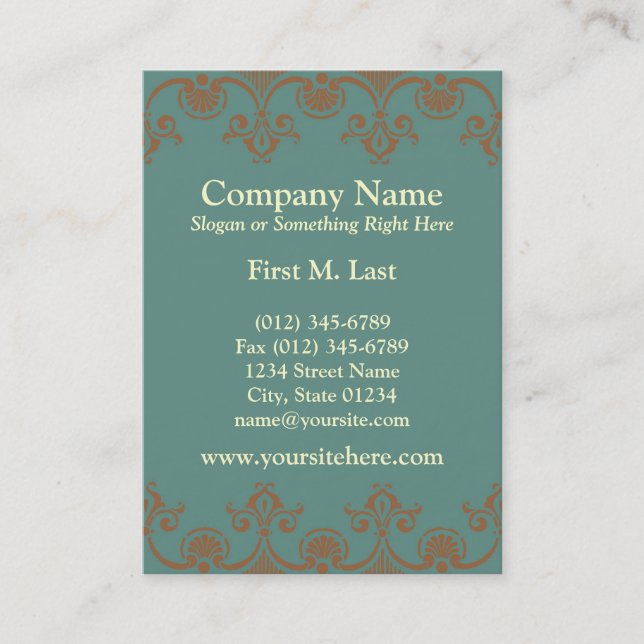 roxy business card (Front)