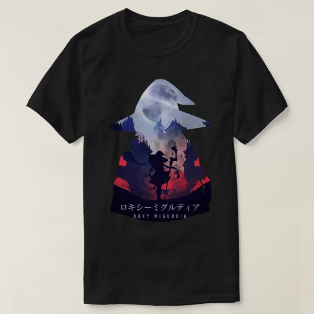 Roxy Dark Illusion T-Shirt (Design Front)