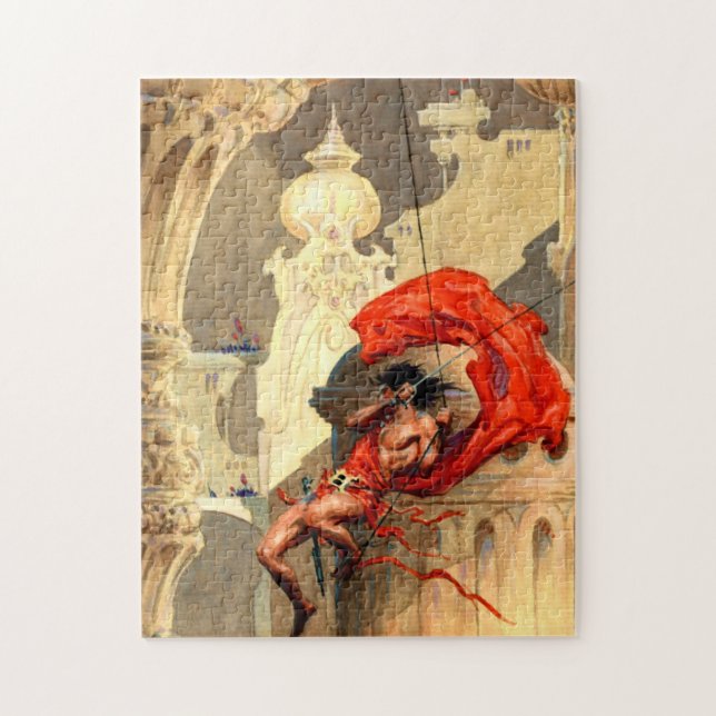 Roy Krenkel's Prince of Peril Painting Puzzle (Vertical)