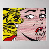 Roy LIchtenstein  Crying Girl