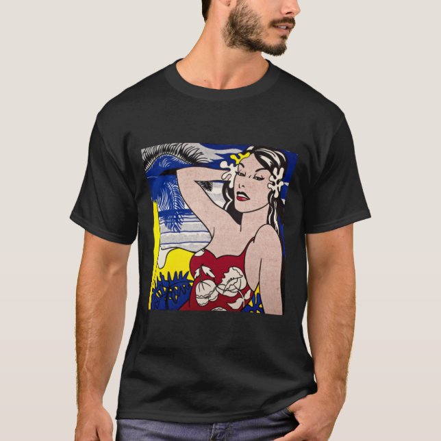 Roy Lichtenstein - Pop art1 T-Shirt (Front)