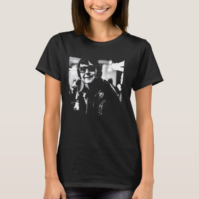 Roy Orbison Black And White Photo By Everard Smith T-Shirt (Front)